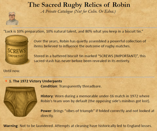 Slightly Unreliable Memoirs: Volume 5 screenshot