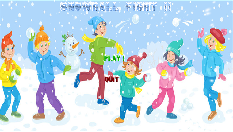 SnowBall Fight Game Cover