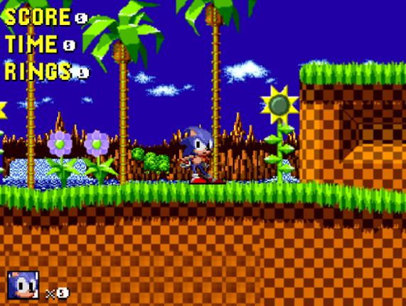 Sonic The Hedgehog Sega CD Enhanced/ Sonic 1 Sega CD Version screenshot