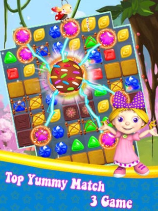 Sweet Crush Mania - 3 match puzzle Yummy Cookie Blast Image