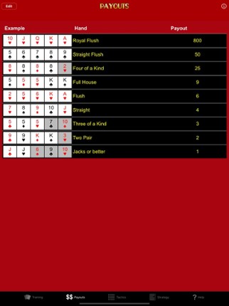 Video Poker Trainer Image