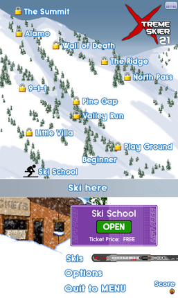 Xtreme Skier 21 . Ski Game eXtreme screenshot