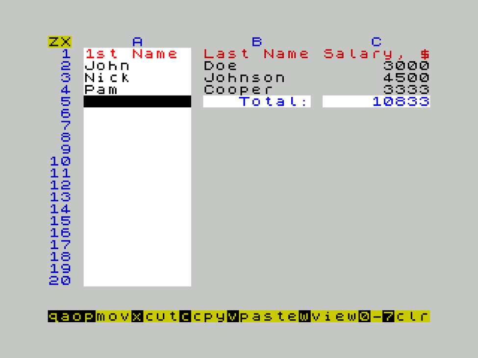 Games like ZXcel / 256 by Nick Shcherbyna