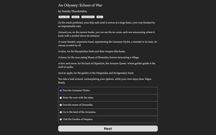 An Odyssey: Echoes of War screenshot