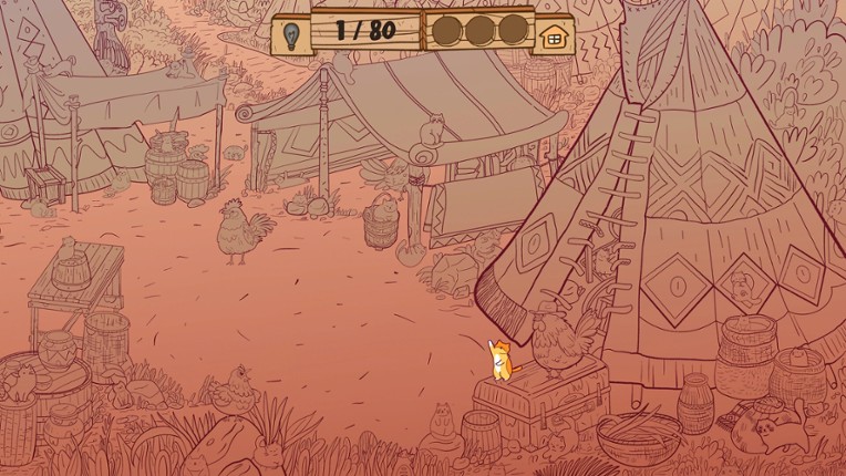 Cats Visiting Wild West screenshot