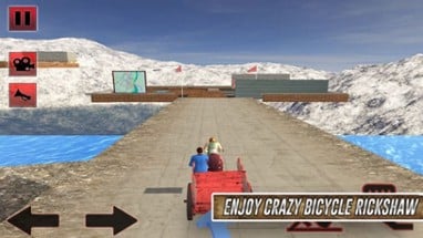 Cycle Rickshaw SIM 3D Image