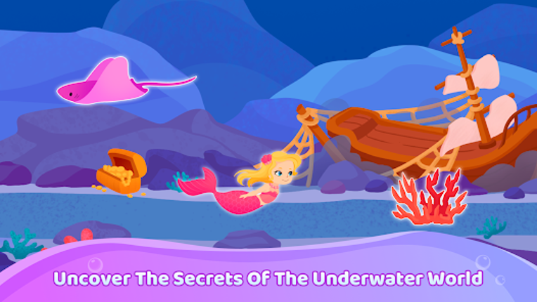 Running Mermaid Games for Kids screenshot