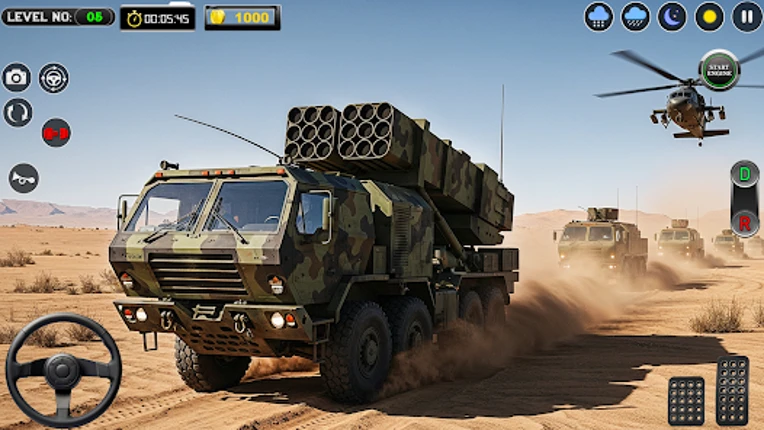 Military Truck Driving Games screenshot