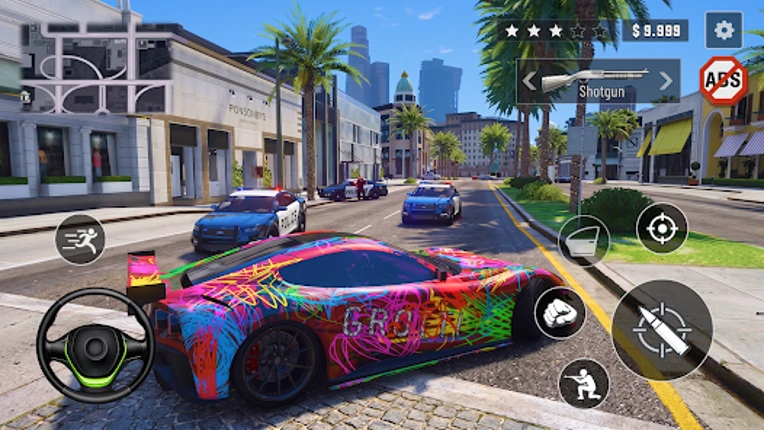 Real Gangster: Open World 3D Image