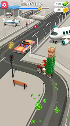 Delivery Boy Bicycle Game screenshot