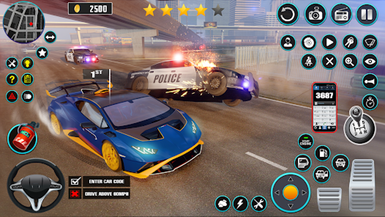 Open World Car Driving Games screenshot