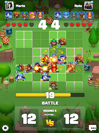 Hero Tactics: 2 Player Game screenshot