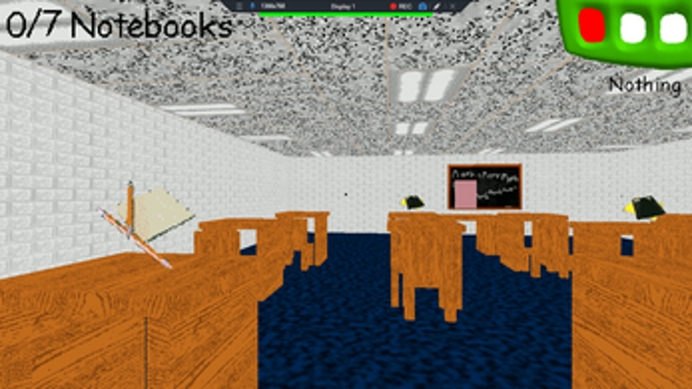 Police Officer In Baldi's Basics Image