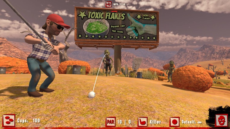 Golf VS Zombies screenshot