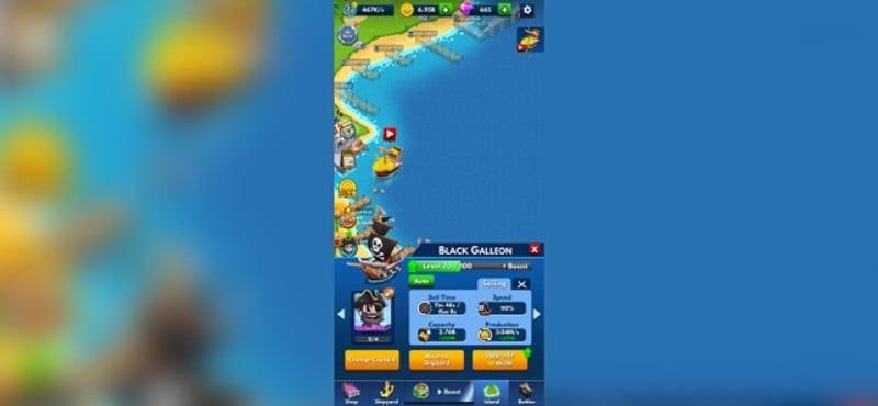 Idle Pirate Tycoon: Gold Sea screenshot