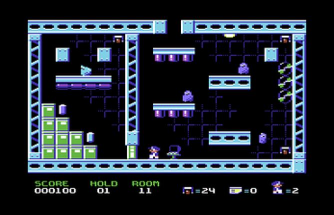 Mike Mech 2 (C64) screenshot