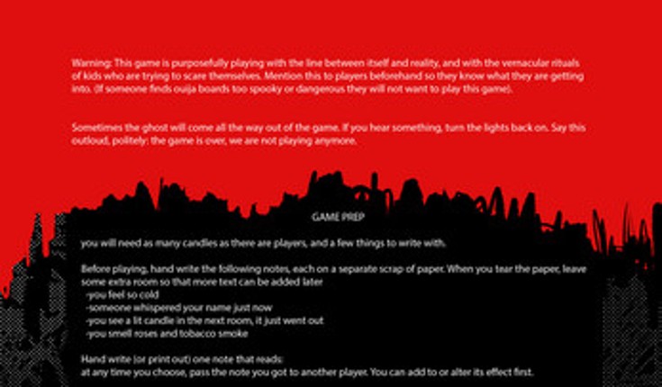 The Ghost Game screenshot