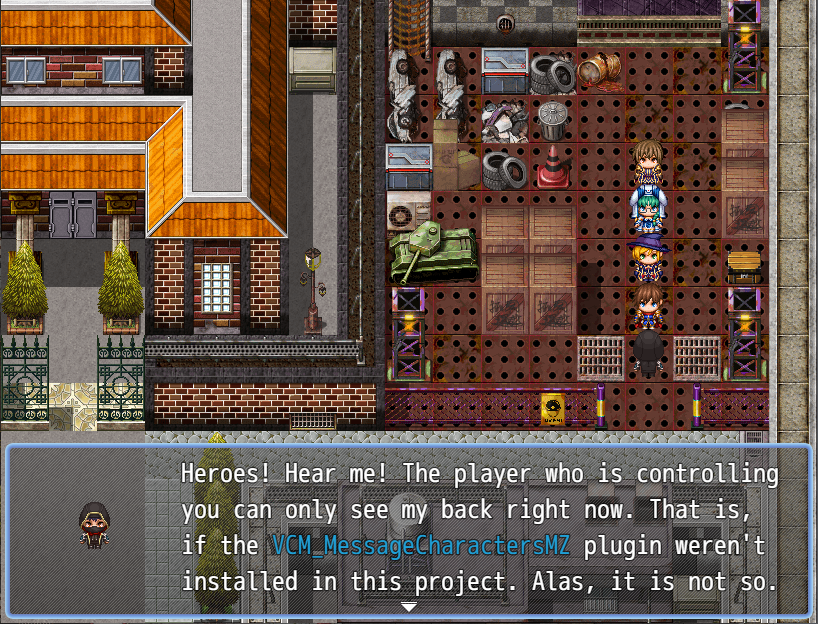 Games like VCM_MessageCharactersMZ