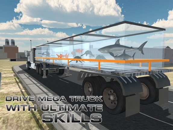 3D Transporter Truck Sea Animal – Ultimate driving &amp; parking simulator game screenshot