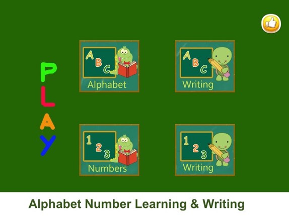 ABC tracing and phonics screenshot