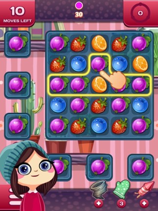 Agnes' Fruits Match-3 Puzzle Image