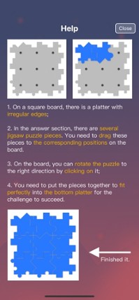 Blank Jigsaw Puzzle Image