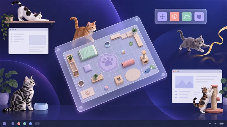 Cats Live Here screenshot