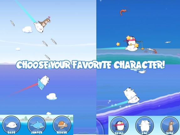 Cool Surfers 1 :Penguin Run 4 Finding Marine Subway 2 Free screenshot