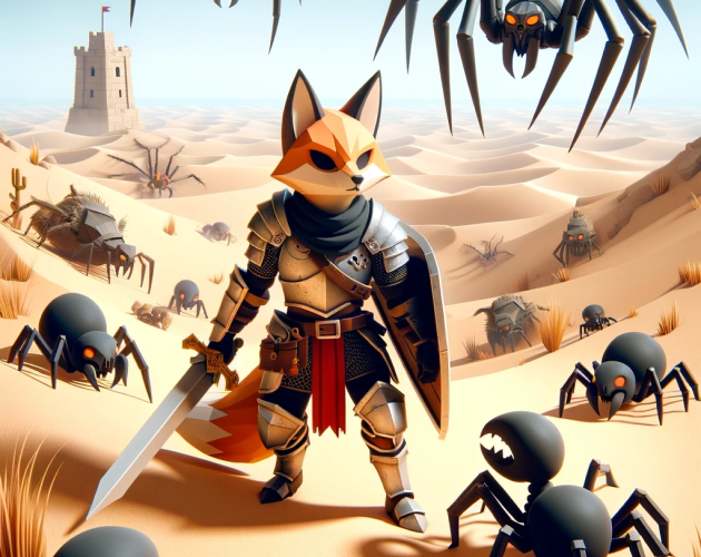 Games like Desert Webs - Prototype