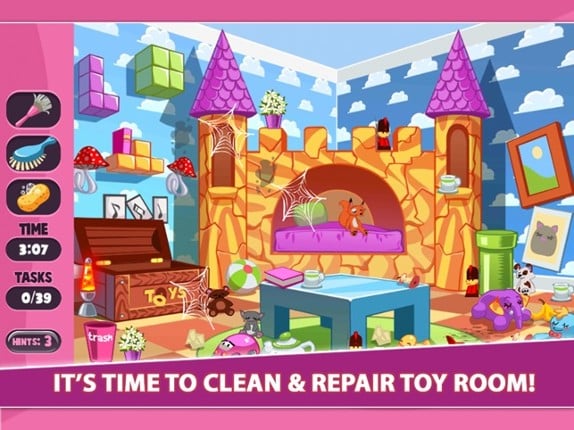 Doll House Cleaning Craft screenshot