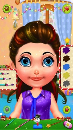 Face Paint Christmas - Kids Coloring Fun Party! screenshot