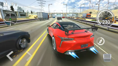 Traffic Driving Car Simulation Image