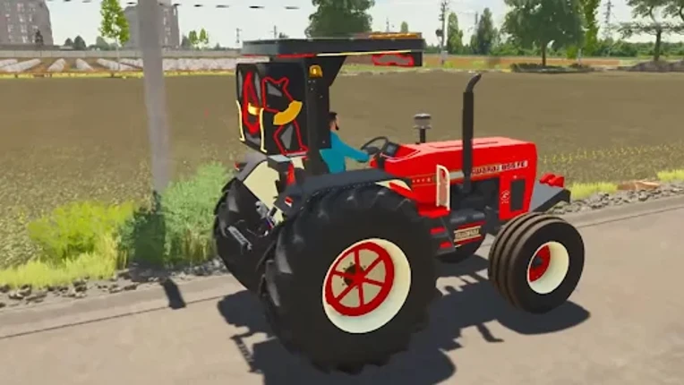 Indian Tractor 3D: US Farming Image