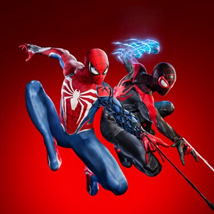 Spider Rope Hero Flying Man Image