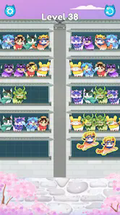 Cat Sort Color: Classic Puzzle screenshot