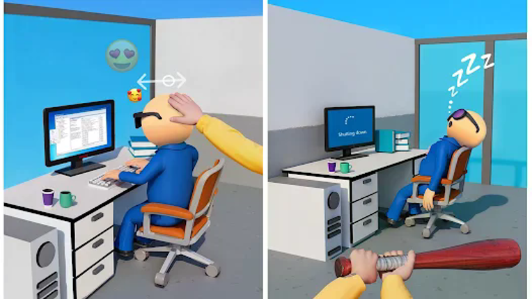 Crazy Police Slap - Smash Cops Image