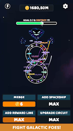Galactic Merge Idle screenshot