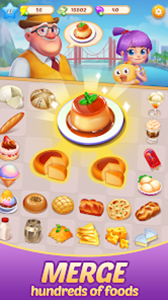 Merge Food - Chef Decoration screenshot
