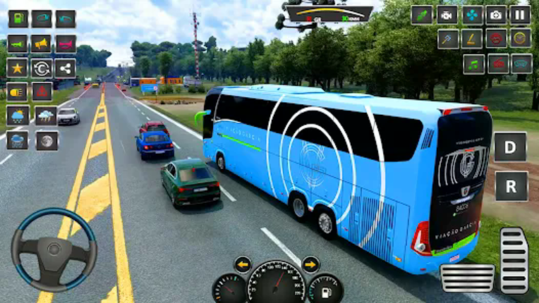 Real Offroad Bus Game 3D Image