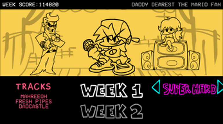 Friday Night Funkin' But I Wanna Die (Anniversary Edition) screenshot