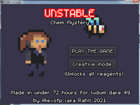 Unstable Chem Mystery screenshot