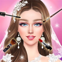 Wedding Dress Up Bridal Makeup Image