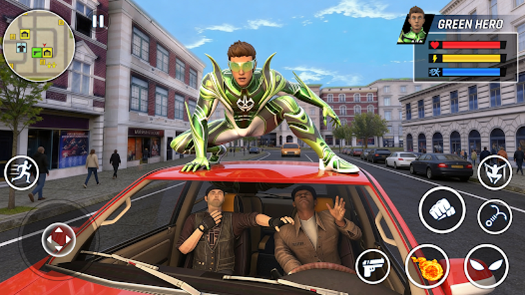 Flying Rope Hero: City Fighter Image