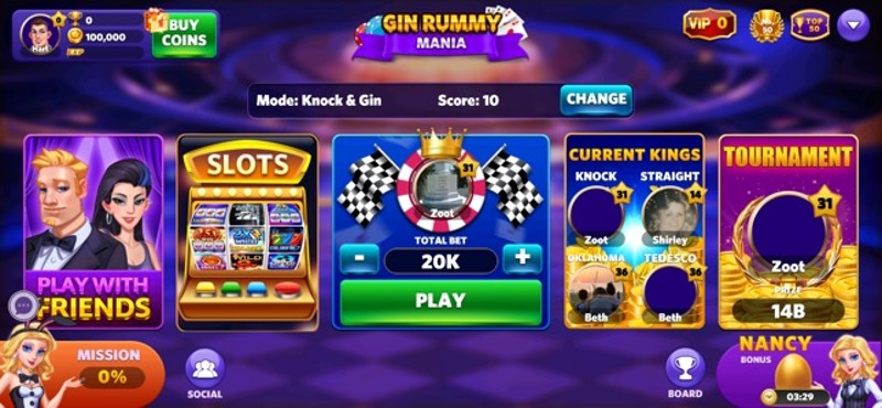 Gin Rummy Mania-No Ads,No Stop screenshot