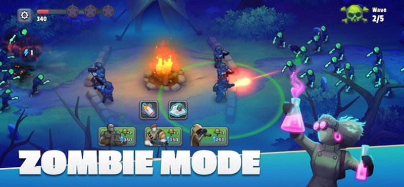 GUNS UP! Mobile War Strategy Image