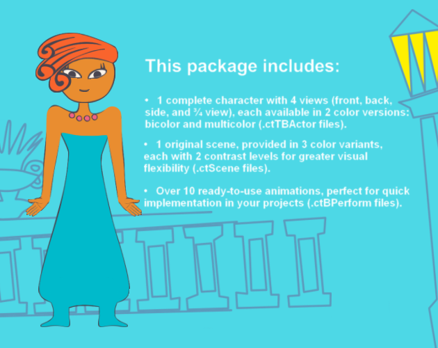 Games like Jade – Character for Cartoon Animator 5