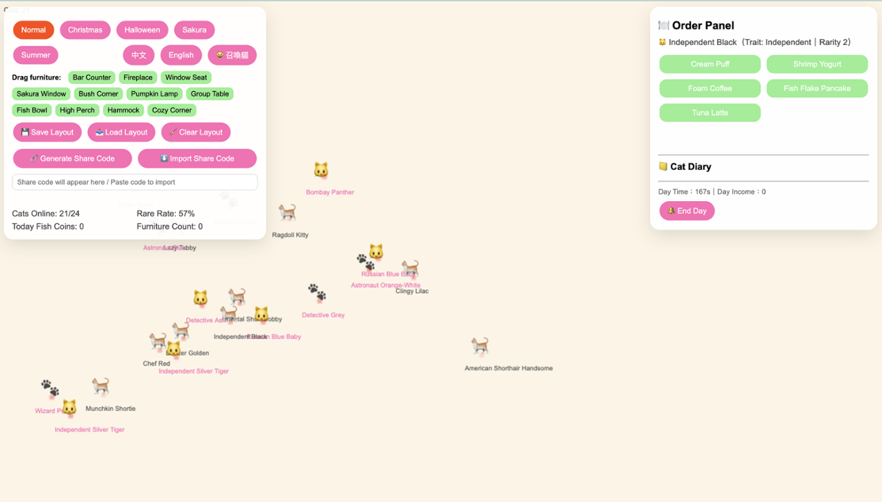Games like Meow Café: Seasonal Tales