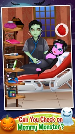 Mommy's Monster Pet Newborn Baby Doctor Salon - my new born spa care games! screenshot