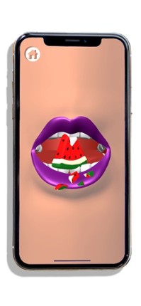 Satisfying Lips! ASMR Mukbang Image