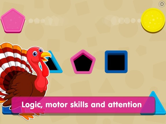 Smart Baby Shapes: Learning games for toddler kids screenshot